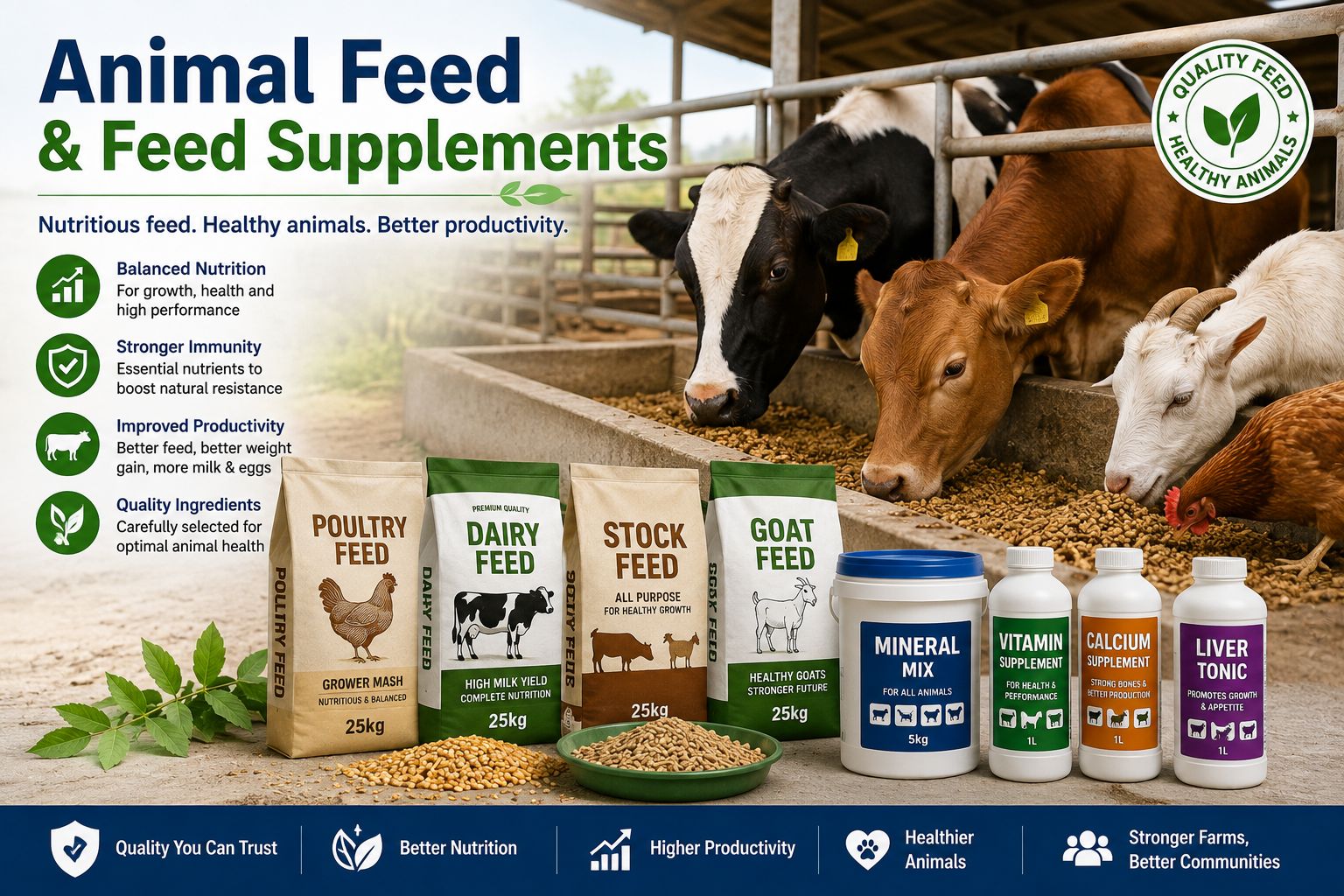 Animal Feed & Feed Supplements